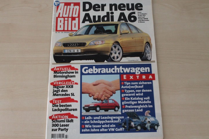 Deckblatt Auto Bild (43/1996)